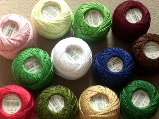 priadza na vyšívanie Perlovka