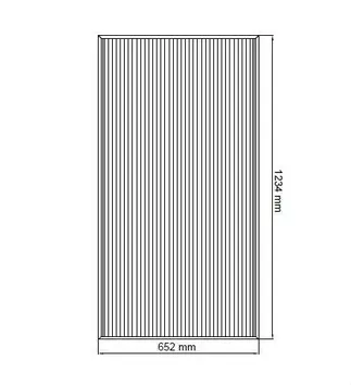 Fotovoltaický hybridný komplet 105Wp - 12V