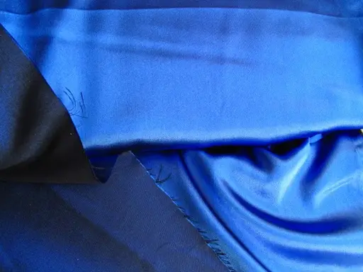 Taft satén elastický Tafta/parížska modrá