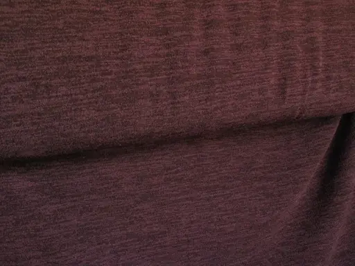 Pletenina PES žerzej elastická Polyana /gaštanový melír