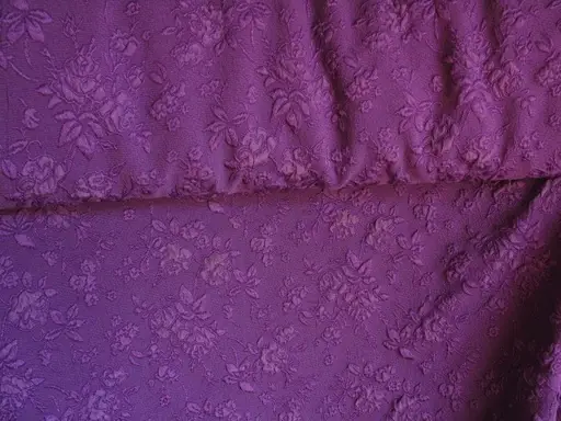 Úplet Žakar viskóza zmes ruže 8209/purpurový fialový