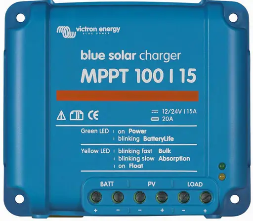 Solárny regulátor nabíjania MPPT Bluesolar 100V/15A