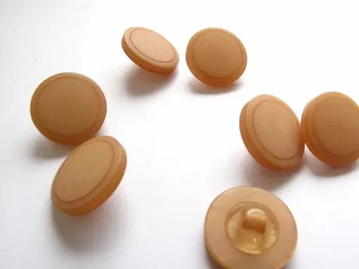 Gombík SP perleť krúžok 15mm/béžový