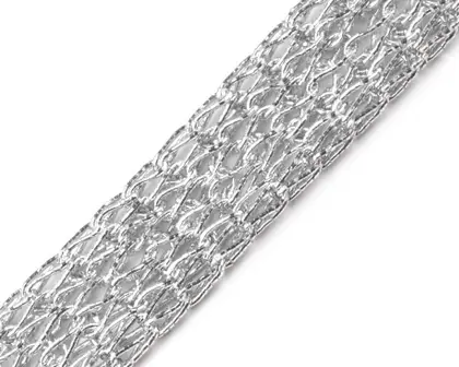 Retiazková dutinka 10mm/strieborná