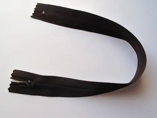Zips špirálový šatový 3mmx 50cm/čierny