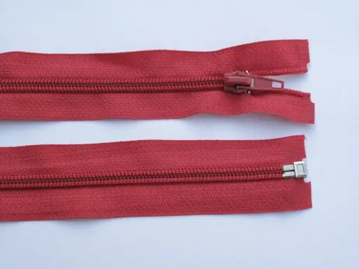 Zips špirálový deliteľný 5mmx30cm/červený