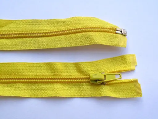 Zips špirálový deliteľný 5mmx30cm/žltý
