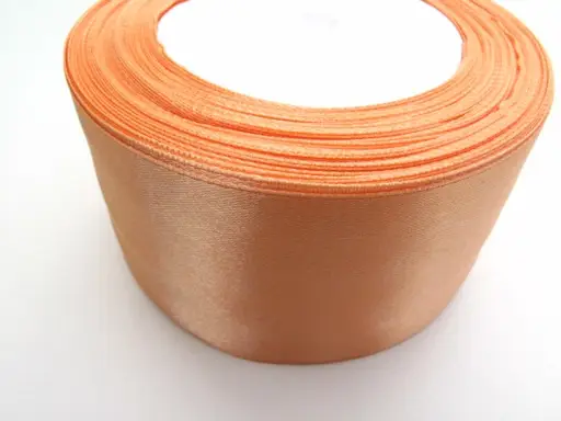 Stuha saténová 50mm/broskyňová