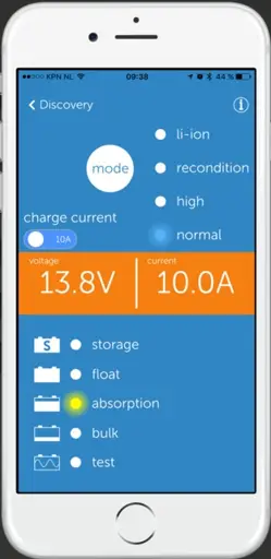 Autonabíjačka s bluetoot 12V-4A ip65