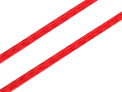 Lacetka viskóza 2,3mmx 10m/červená
