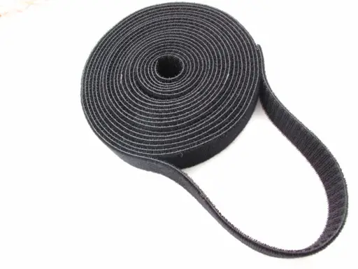 Suchý zips obojstranný- metráž 3cm/čierny