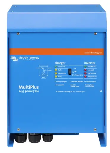 Menič napätia Victron Energy MultiPlus 24V 3000VA 70A 50A