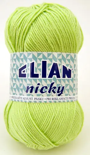 Pletacia priadza Elian nicky 487/hrášková svetlá