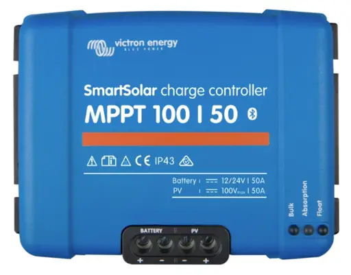 Solárny regulátor nabíjania 50A 12-24  MPPT do 100V s bluetoot