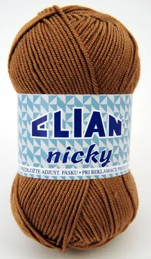 Pletacia priadza Elian nicky 5166/nugátová
