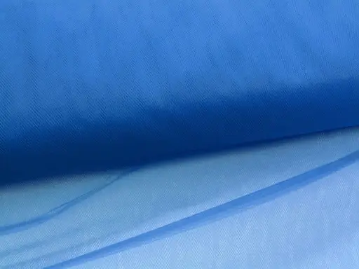 Tyl elastický Crizia 300cm 217/azúrový modrý