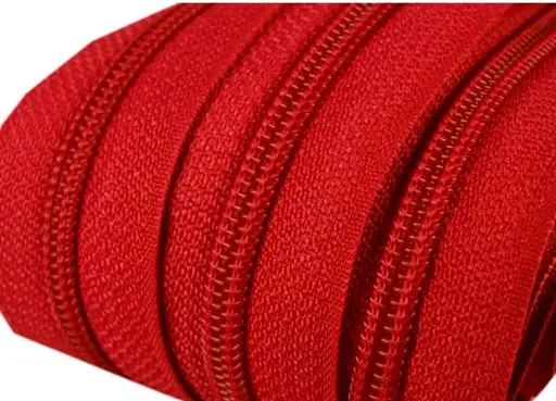 Zips nekonečný špirálový 5mm/červený