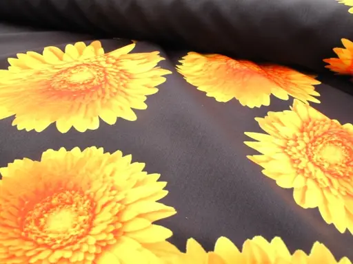 Kostýmovka elastická šatová bordúra 19033/žlto- oranžovo- čierna