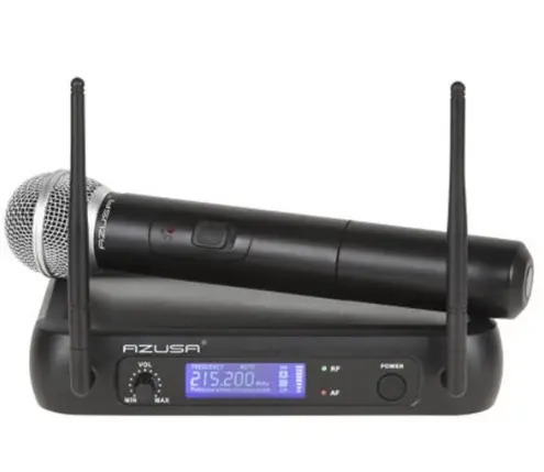 Bezdrôtový mikrofónový set VHF  RUČNÝ 1-KANÁL