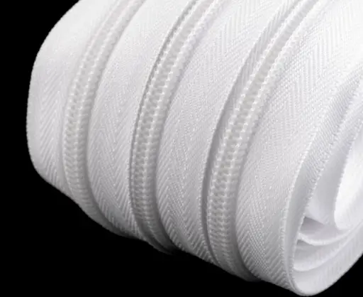 Zips nekonečný špirálový 7mm/biely