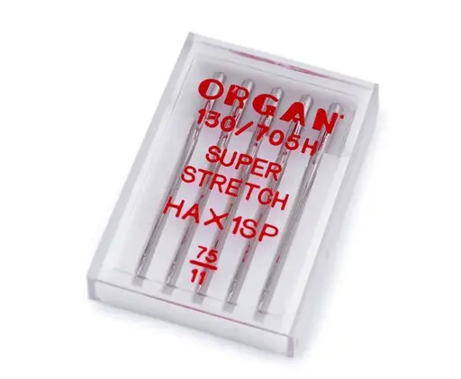 Ihly strojové ORGAN Super stretch 75/nikel