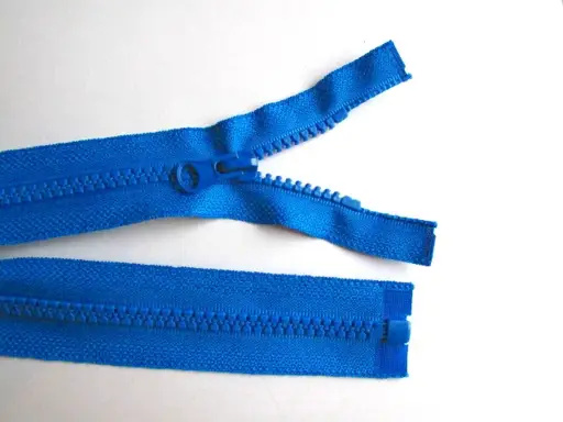 Zips kostený deliteľný 5mmx 60cm/parížsky modrý