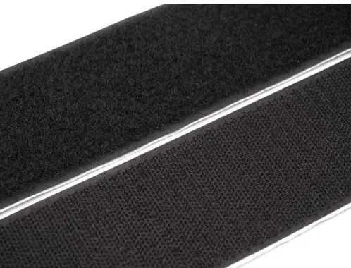 Suchý zips samolepiaci komplet 5cm/čierny