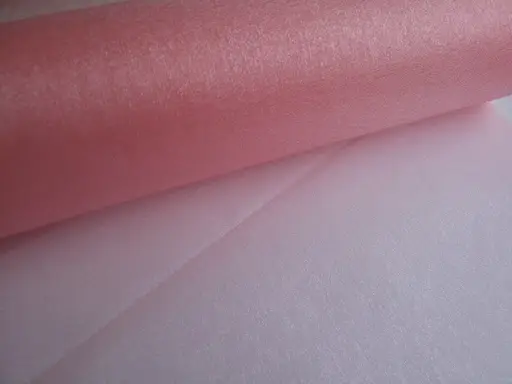 Organza jednofarebná rezaná 37cmx9m/ružová výrazná