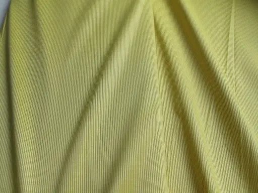 Poplín elastický Viskóza zmes prúžok 0025/žltý