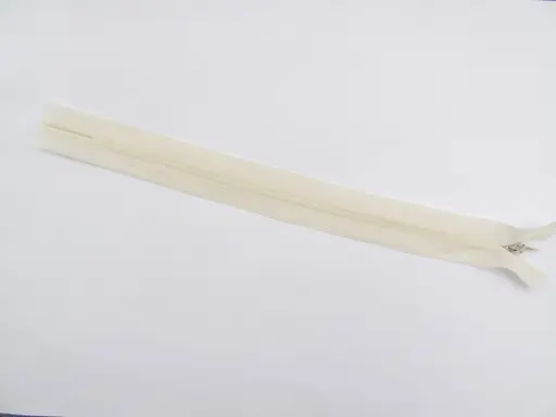 Zips skrytý dederón 22cm/smotanový