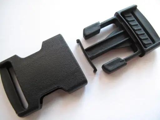 Spona ľadvinková plastová 30mm/čierna
