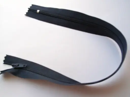Zips špirálový nedeliteľný 3mmx30cm/tmavomodrý