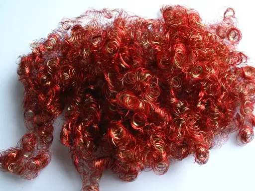 Anjelské vlasy farbené 25g/zlatočervené