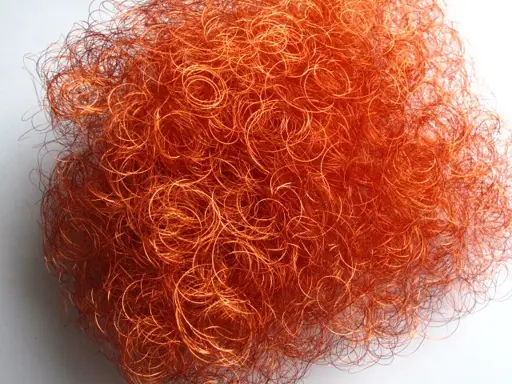 Anjelské vlasy farbené 25g/oranžovo medené