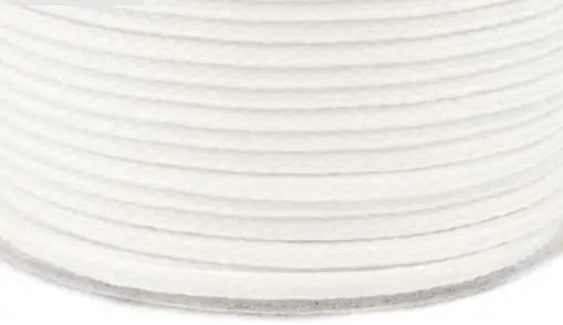 Odevná šnúra 4mm/biela
