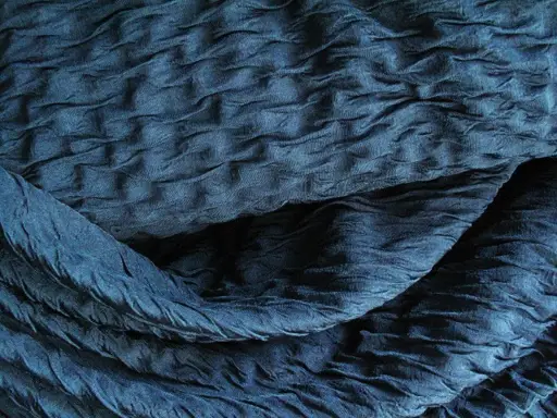 Úplet Polyester elastický dvojvrstvový 2854/oceľovomodrý