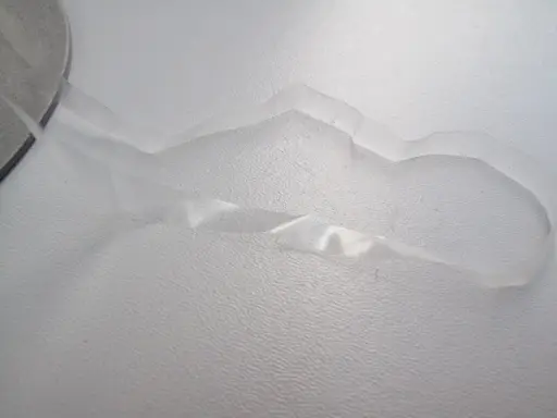 Silikónová guma 6mmx10m/kryštal