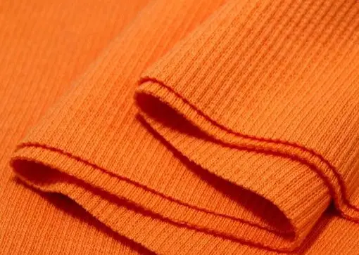 Náplety elastické Bavlna+Lycra 16x80cm/oranžové