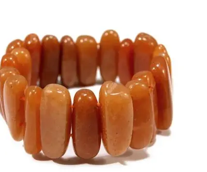 Náramok elastický z tyčiniek minerálov 1,8cm/kremeň tmavý