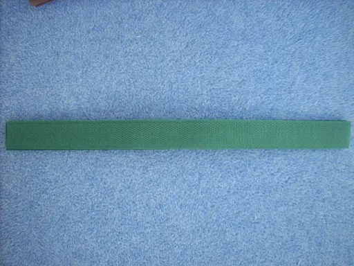 Suchý zips komplet 2x25cm/tmavozelený