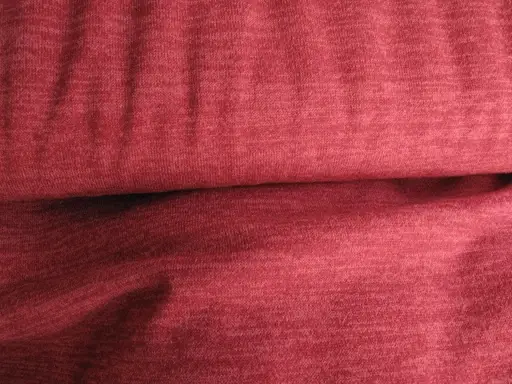 Pletenina PES žerzej elastická Polyana/červená