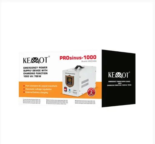 Záložný zdroj PROsinus-1000 12V 230V 1000VA/700W biely