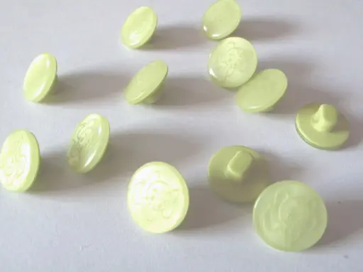 Gombík detský SP sloník 12mmx 10ks/limetkový zelený