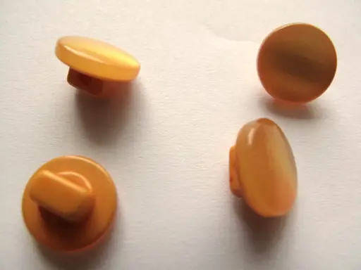 Gombík SP perleť 11mm/oranžový