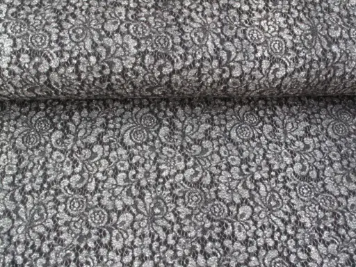 Kabátovina vlna zmes krajková/šedo- čierna