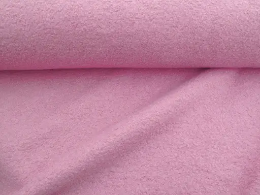 Kabátovina vlnený krul 21022/ružová ruža