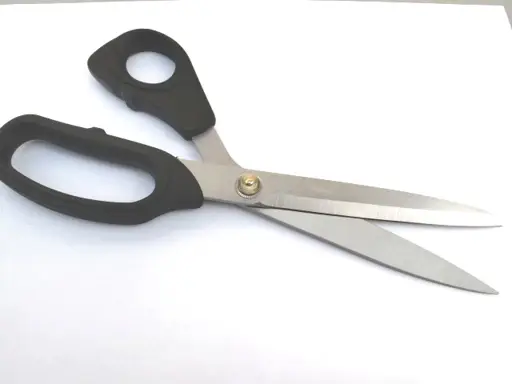 Nožnice kovové profesionálne krajčírske Xsor 23cm/čierno- nikel