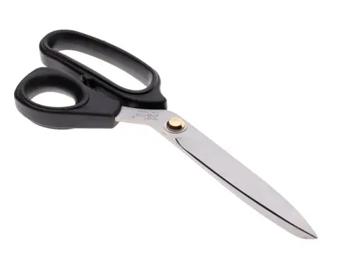 Nožnice kovové profesionálne krajčírske XSOR 26cm/čierno- nikel