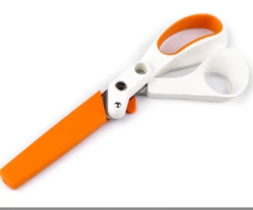 Nožnice kovové profesionálne krajčírske FISKARS 21cm/bielo- oranž- nikel