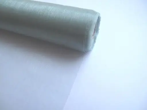 Organza jednofarebná rezaná 37cmx9m/modrošedá svetlá
